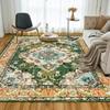 Persian National Style Carpet Retro Nordic Light Deluxe Bedroom Living Room Fully Covered with Imitation Cashmere Carpet