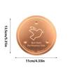 Triple-Point Support Mellbree Bird Bath Copper Disk 0.6mm Reinforced 99.99% Pure Copper Bird Bath Purifier Plate