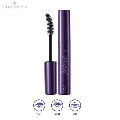 Тушь для ресниц Jet Set 3 в 1 5 г #Black - Thai Cosmetic Make Up