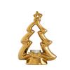 1PC Table Ornaments Nordic Art Candle Holders Home Decor Ceramic Romantic Christmas Tree