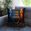 popular cartoon Brainrot Friends Cushion Cover Comfortable Reversible Pillow Cover Ideal for Car Sofa Bedroom  Beyond