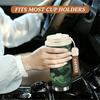 Green Camouflage Pattern Style Insulated Coffee Tumbler Vacuum Thermal Cup Leakproof Travel Mug for Hiking Camping Office