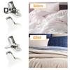6 шт. Держатель для одеяла Противоскользящий Фиксатор для одеяла Зажимы для пододеяльника Быстрая установка Мягкие зажимы Крепления для одеяла Предотвращают смещение одеяла