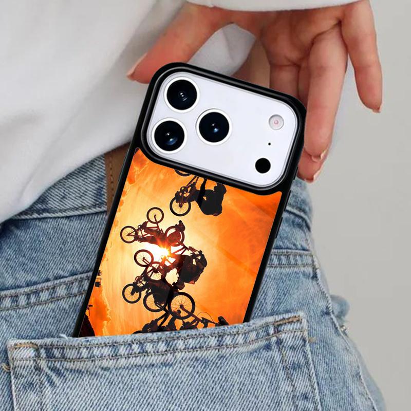 Любовь BMX Велоспорт Спорт Мягкий Чехол для Телефона для iPhone 17ProMax 12 13 14 15 16e 17 Pro Max Plus Air Cover