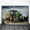 Modern Movie Tractor Farm Industry Canvas Painting Poster Printmaking Wall Art Picture for Living Room Home Decoration Cuadros No Frame