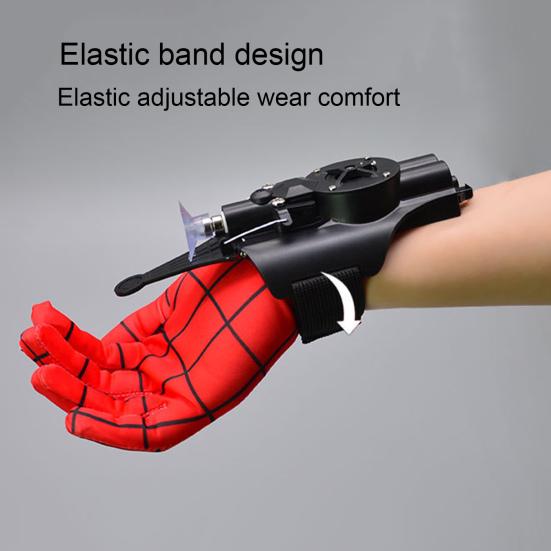 Электрический пусковой механизм Yousheng для паутины с присосками для перчаток, магнитами, отверткой, перезаряжаемый детский нитестрел, игрушка для метания паутины, подарок киноманам