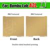 Bambu Lab H2C A2L 335*325mm Build Plate Dual Surface Smooth Textured Printing Bed Plate 3D Printer Replacement Accessories