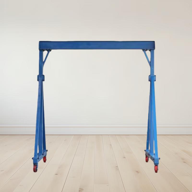 Small Mobile Gantry Crane with Electric Hoist