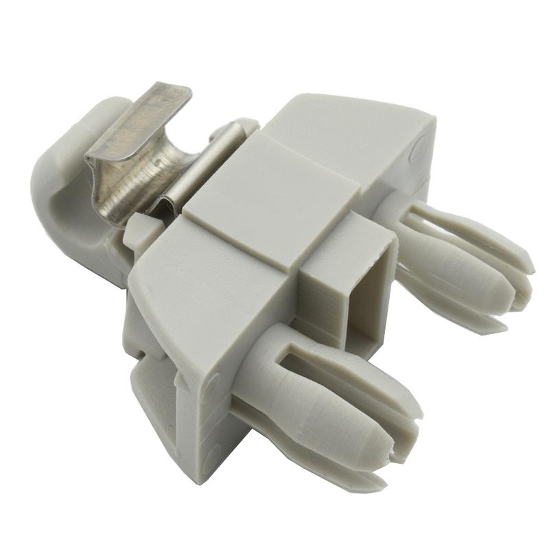 2X серый крючок для крепления солнцезащитного козырька для VW Passat Polo Skoda Citigo Rapid 2012 2013 2014 2015 Seat 6RD857561 6R0857561