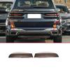 For BMW X7 G07   2022 2023 ABS Black Car Rear Fog Lamp Cover Sticker Car Exterior Accessories