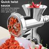 Meat Grinder Manual Mincer Sausage Maker Table Mount Pork Mincer Stainless Steel