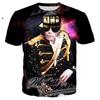 Michael Jackson Printed 3D T-shirt Unisex Summer Casual Streetwear