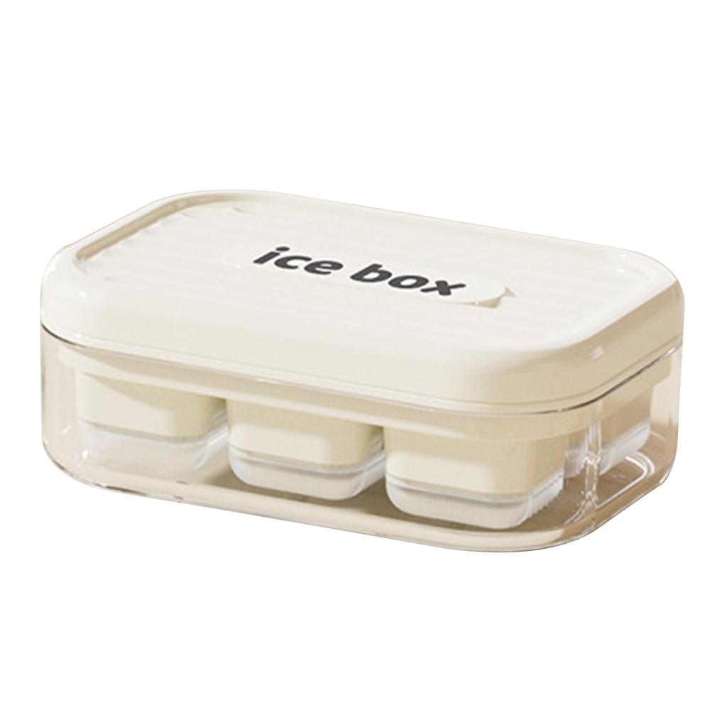 Stackable Ice Tray With Lid For Refrigerator Ice Storage Premium Food-Grade Safety Ice Tray For Perfect Party Beverage Solution