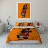 Soccer player celebratory pose. Bedding sets Duvet cover sets Duvet covers Pillowcases(1 * Duvet Cover 2 * Pillowcases without duvet insert)