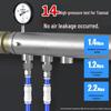 Прямой пневматический быстроразъемный соединитель из ПУ, штекер CN (адаптер в комплекте)