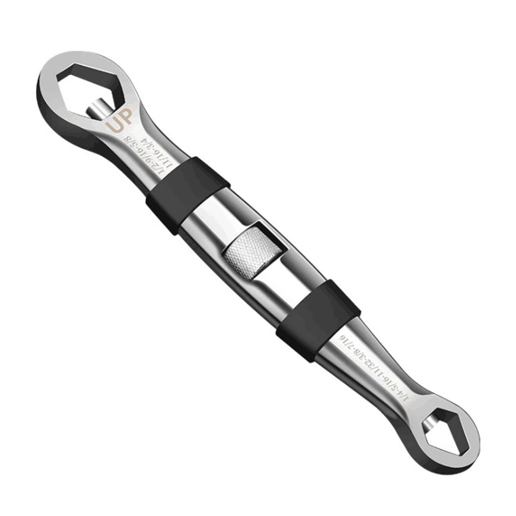 Ключ Torx Двойной регулируемый Универсальный карманный ключ 23-в-1 Гибкого типа