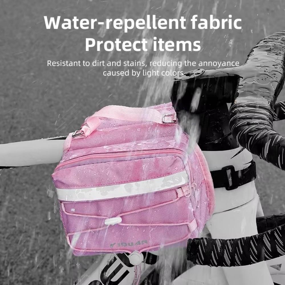 Waterproof Bicycle Front Beam Bag Large Capacity Mountain Bike Crossbar Bag Cycling Accessories