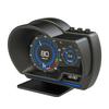 Умный HUD-дисплей OBD2 Диагностический сканер GPS Спидометр Турбо Обороты Сигнализация HD-дисплей для внедорожника Автомобиля Грузовика