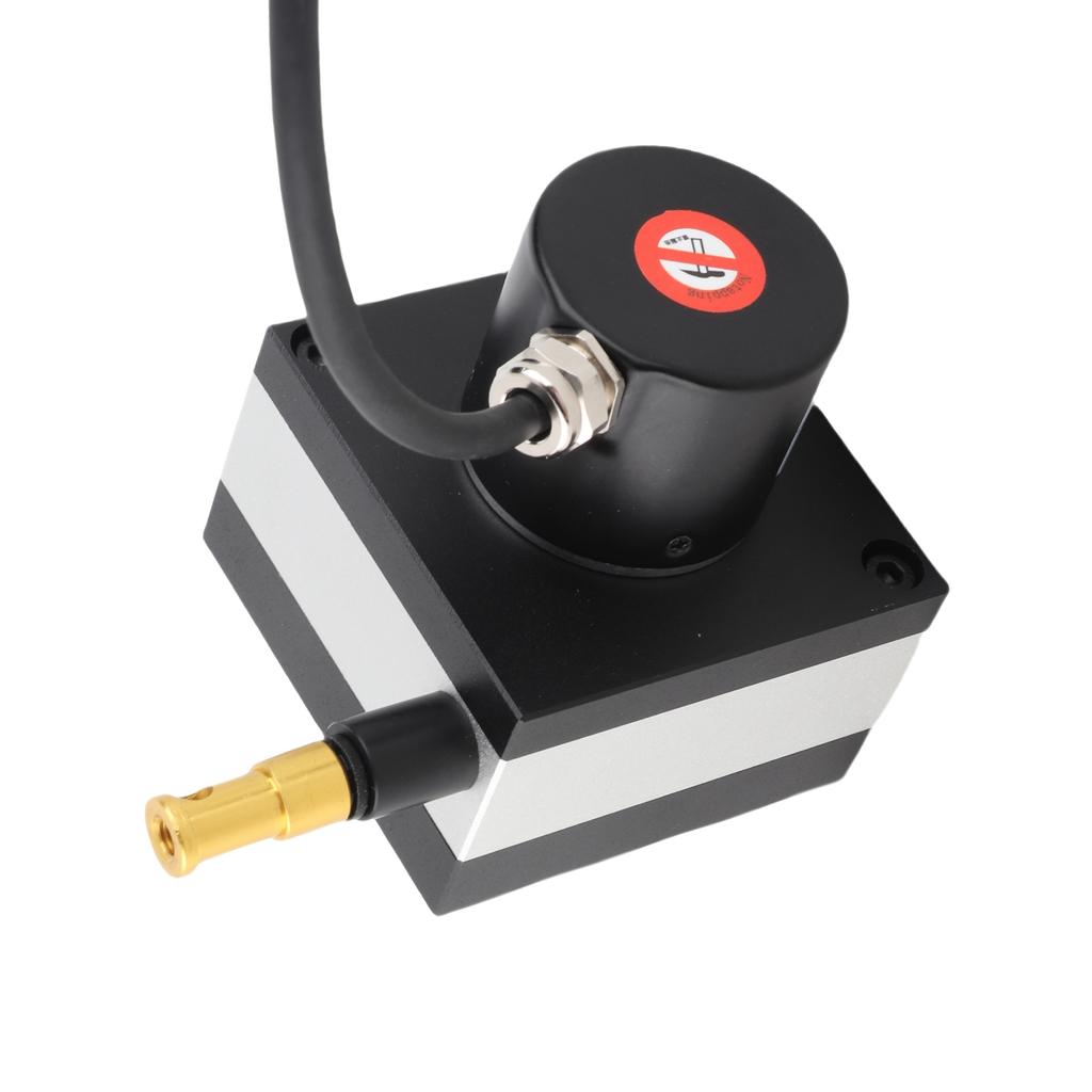 Dia. 38mm Draw Wire Encoder 10 to 3000mm Range Incremental Cable Encoder for Cylinders Testing Machines DC8‑24V