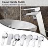 Metal Mixer Tap Replacement Cover Chrome Plated Lever Handle Replacement Taps Repair Accessories