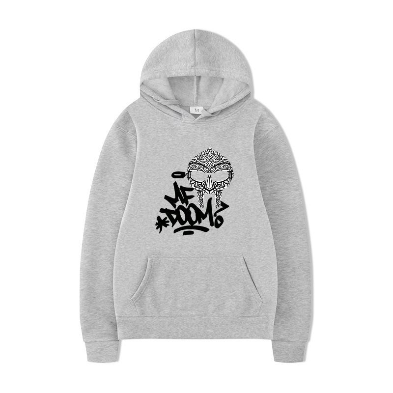 ME DOOM Мужская осенне-зимняя новая толстовка с принтом, брендовая худи, одежда, винтажная мода, пуловеры с длинным рукавом
