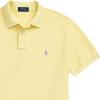 Polo Ralph Lauren Custom Slim Fit Однотонная футболка поло с коротким рукавом и логотипом Мужские топы Желтый MNPOKNI1N823382-700