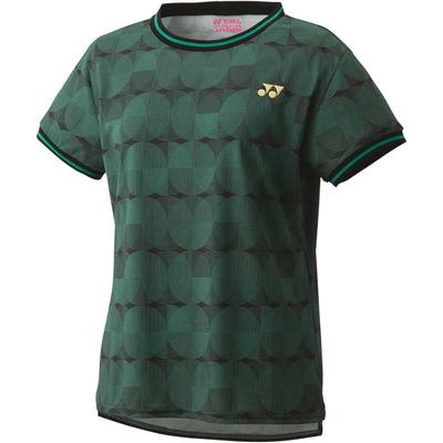 Yonex Игровая футболка 20806 Листовой зеленый M Женская (455)