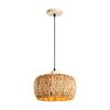 Rattan Pendant Light Shade Boho Hanging for Farmhouse Hotel Cafe