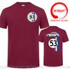 Retro Vintage Classic 53 Racing Car T Shirt Unisex Clothes Short Sleeve Cotton Clothing Casual Tshirt Unisex Big Size S5xl Tee Shirt