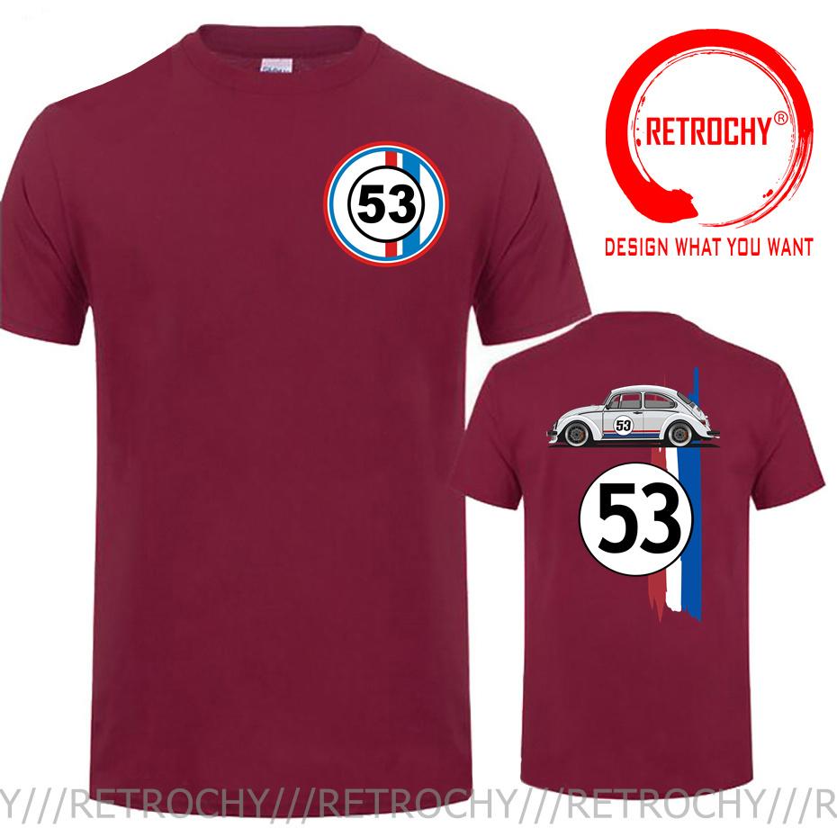 Retro Vintage Classic 53 Racing Car T Shirt Unisex Clothes Short Sleeve Cotton Clothing Casual Tshirt Unisex Big Size S5xl Tee Shirt