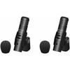 Behringer Drum Microphone Set of 1 Dynamic Microphone for Bass 4 Dynamic Microphones for 2 Overhead Cymbal Condenser Microphones Metal Body BC1500