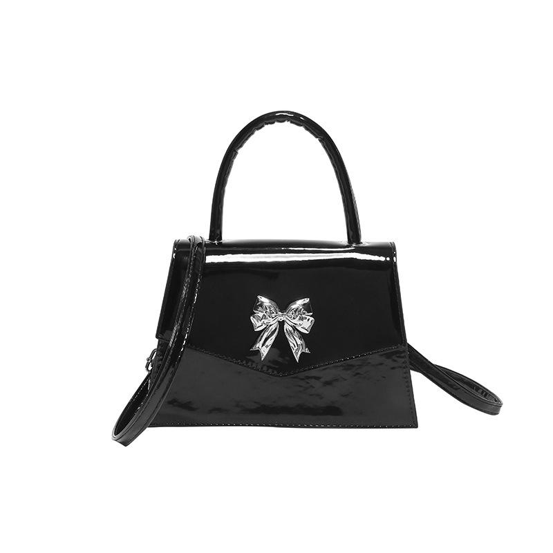Women'S Bag Small Fresh Handbag Foreign Style Bow Shoulder Bag Premium Versatile Messenger Bag