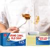 Deep Clean Laundry Soap Кусок нежного мыла для ручной стирки одежды, пятновыводитель с щеткой 200 г