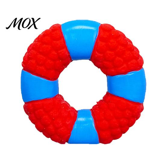 Interactive Play for Dogs Lifebuoy Ring Dog Toy, Latex Squeaky Chew Teeth Durable Toys Cleaning Toy Aggressive Chewers, Pet Training Gifts Birthday
