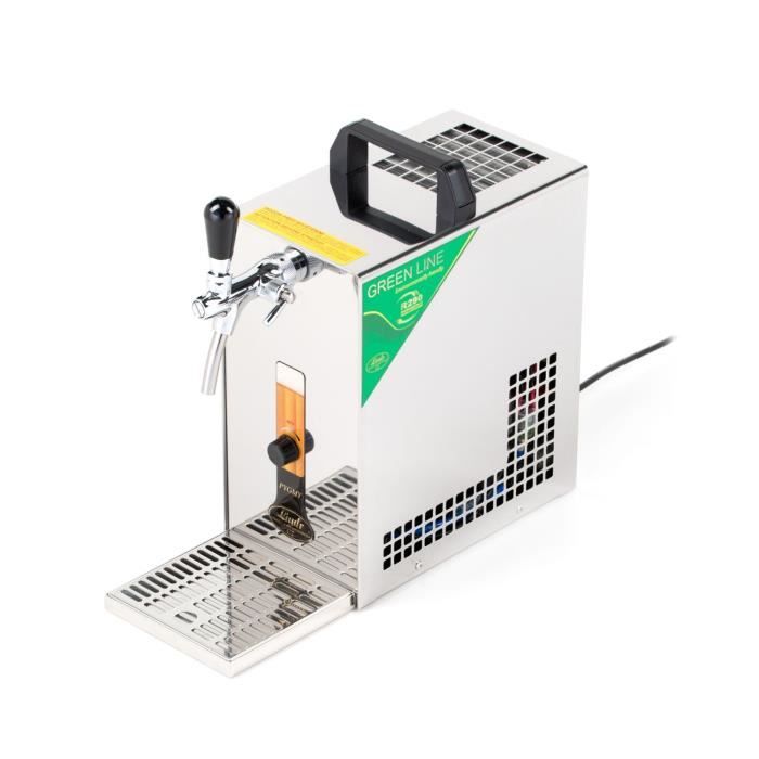 Ensemble complet - Tireuse a biere - PYGMY 25 machine a biere, pompe a biere 1 ligne, 35 l-h, Green Line, KeyKeg