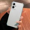 Чехол для Xiaomi Redmi Note 12 5G POCO X5 Ударопрочный с подушками безопасности, Бампер, Матовый полупрозрачный чехол