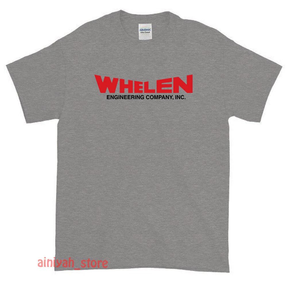 Новая Мужская Забавная Футболка с Логотипом Компании Whelen Engineering США Размер S-XXL