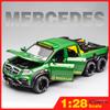 КЛТ 1:28 Бенц X-Class EXY 6x6 Литая модель автомобиля из сплава Игрушки для мальчиков Игрушки для детей Машина для детей Машины Игрушки