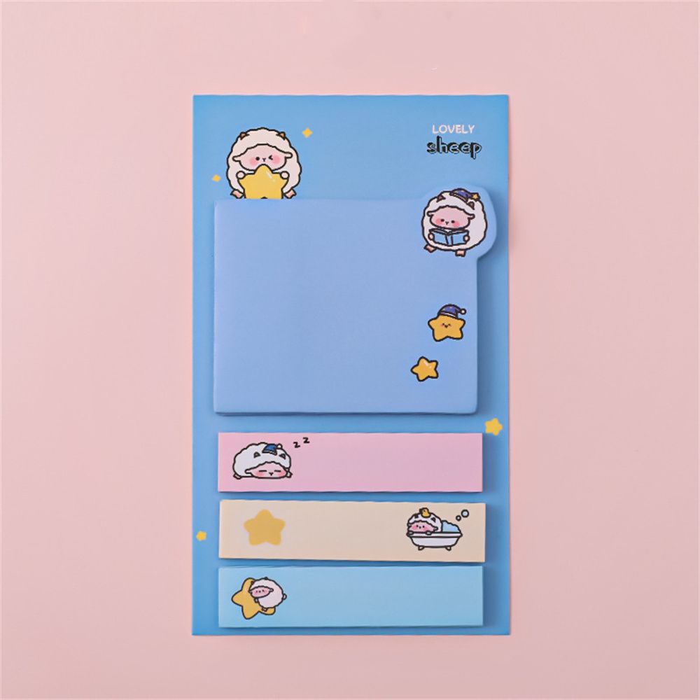 Kawaii School Supplies Animal Stationery N Times Memo Pads Planner Stickers Sticky Notes Bookmark
