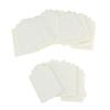 100Pcs 5x3cm Kraft Paper Hanging Tag Packaging Label DIY Wedding Party Gift Decor