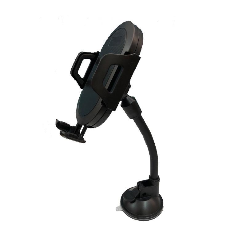 Flexible Gooseneck Car Phone Holder with Suction Cup and Automatic Lock