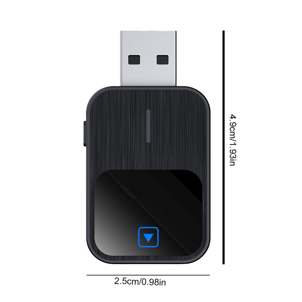 Беспроводной AI-бокс Android Auto & CarPlay, совместимый с Bluetooth 5.2, Wi-Fi, USB-C/USB, голосовое управление для проводного CarPlay и Android Auto автомобилей