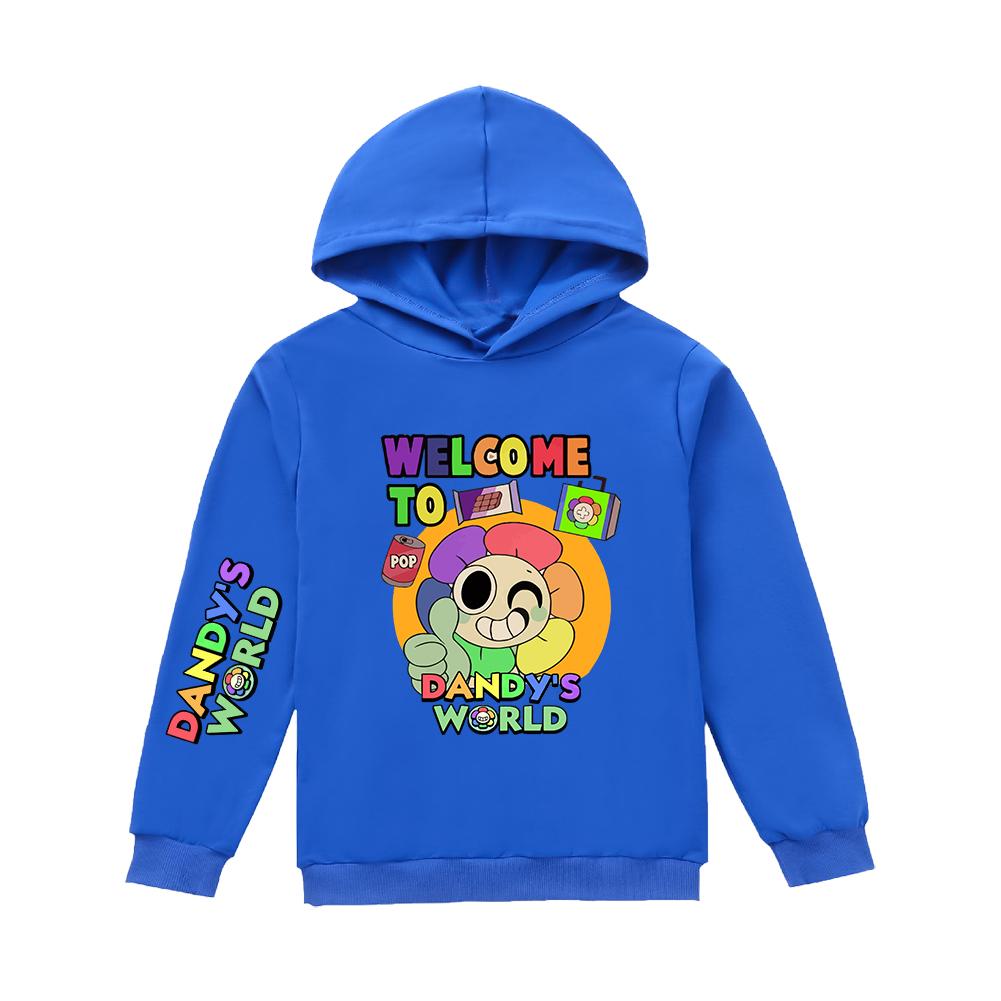 Детская одежда Девочки Dandys World Худи Детские Мультяшные Толстовки Малыш С длинным рукавом Верхняя одежда Мальчики Повседневные Свитшоты