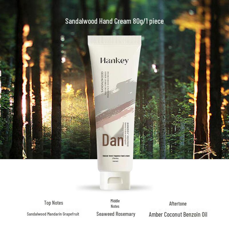 Крем для рук "Гардения, Роза, Сандал" - Увлажняющий, от трещин, для студентов и девушек - Всесезонный