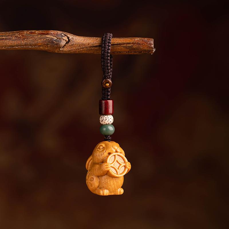 Кольцо для мобильного телефона с надписью «Знак зодиака», уникальный брелок для ключей из сандалового дерева, подвески для автомобильных ключей