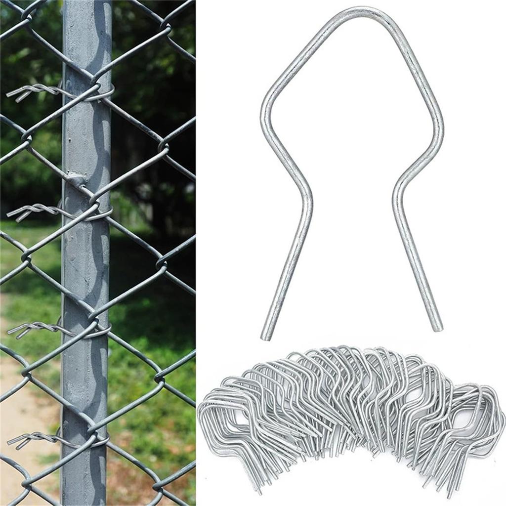 Metal T-Post Wire ClipsFence Wire TiesPortable Fence Fastening TiesFor Many Types of Fences100pcs