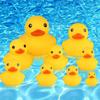 С Squeeze Sound Yellow Duck Детские игрушки для купания Поплавок Маленькая желтая уточка Водная игрушка Веселые подарки