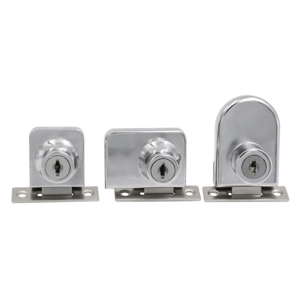 Zinc Alloy Cabinet Display Lock Security Cabinet Door Lock New Glass Door Lock Home Office