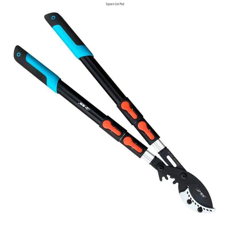 Телескопический секатор Black Fox с высоким рычагом для обрезки толстых веток и плодовых деревьев