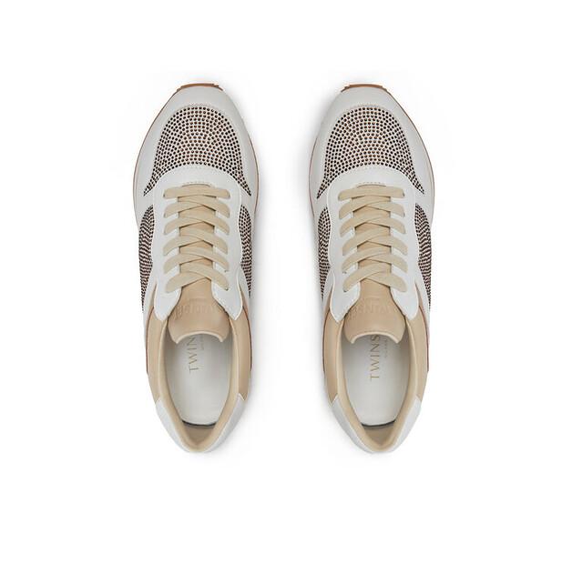 Кроссовки TWINSET 242TGT18A белый